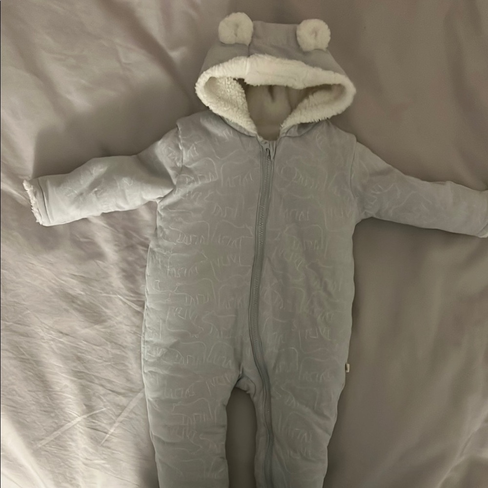 Baby Gap Cozy One Piece with Bear Ears